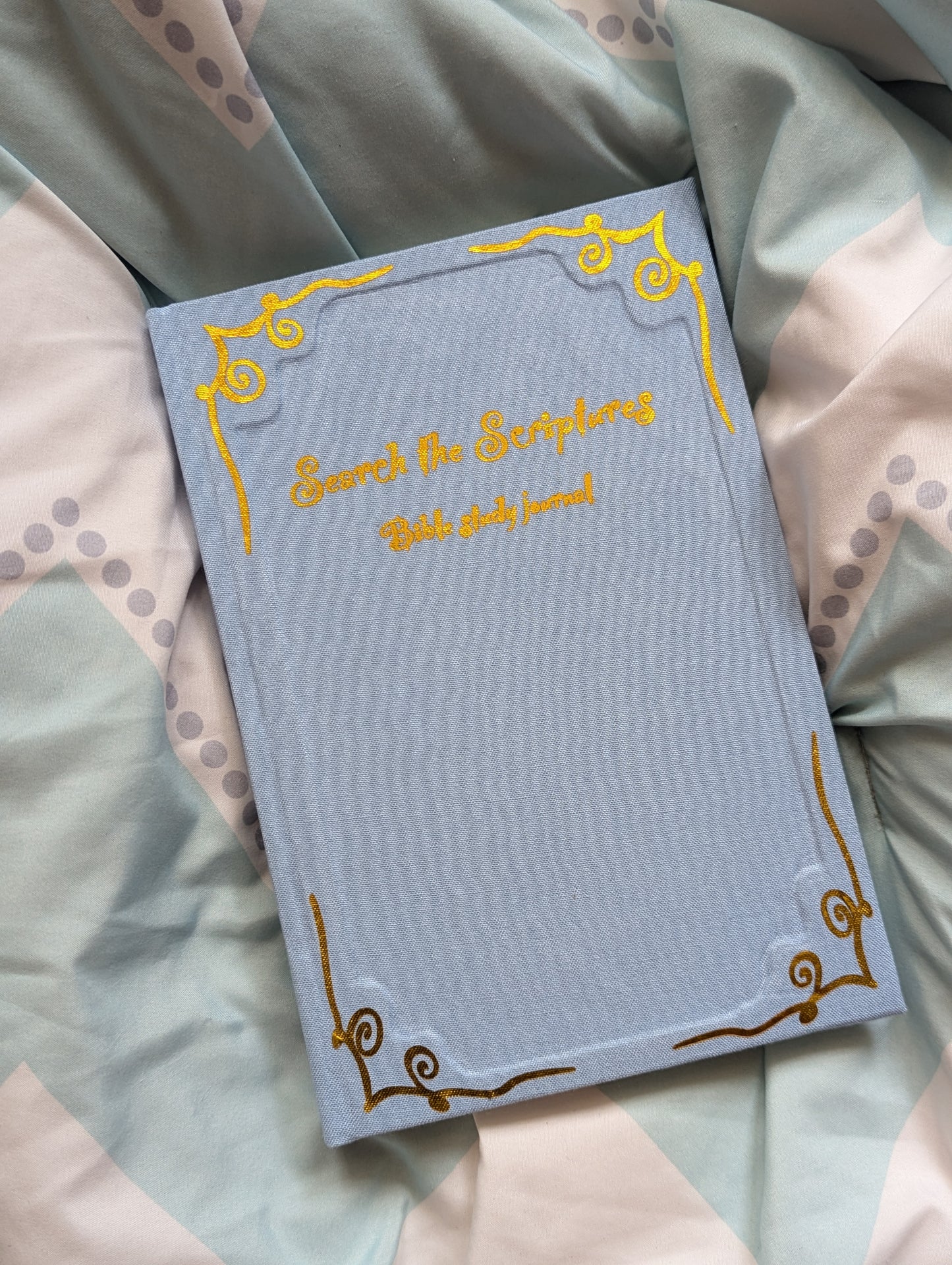 Search the Scriptures” – Handcrafted Bible Study Journal for Daily Devotions - Made in His Image