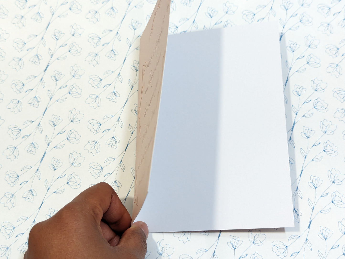 Handcrafted "... Woman that feareth the Lord shall be praised" Greeting Card - Made in His Image