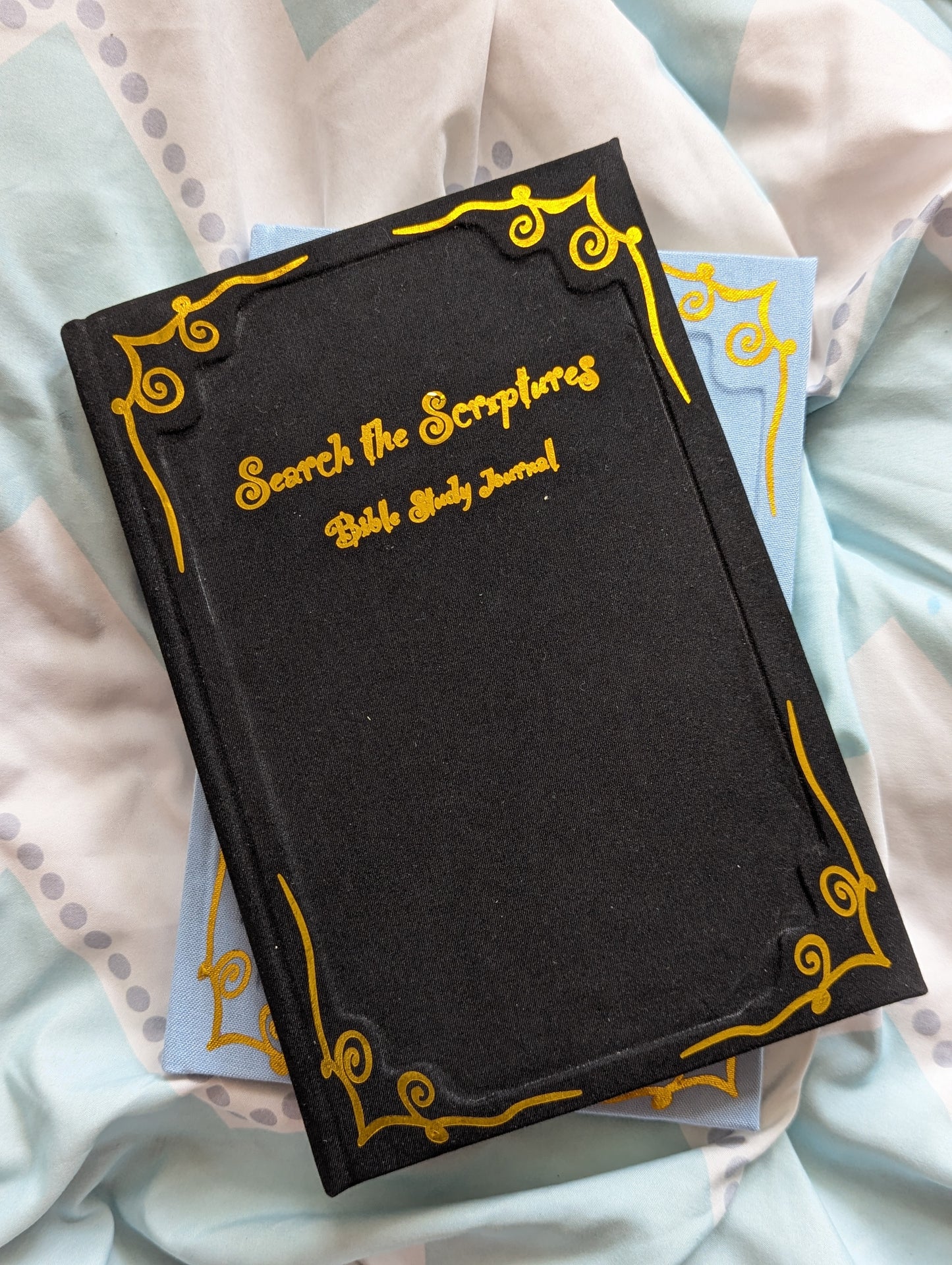 Search the Scriptures” – Handcrafted Bible Study Journal for Daily Devotions - Made in His Image