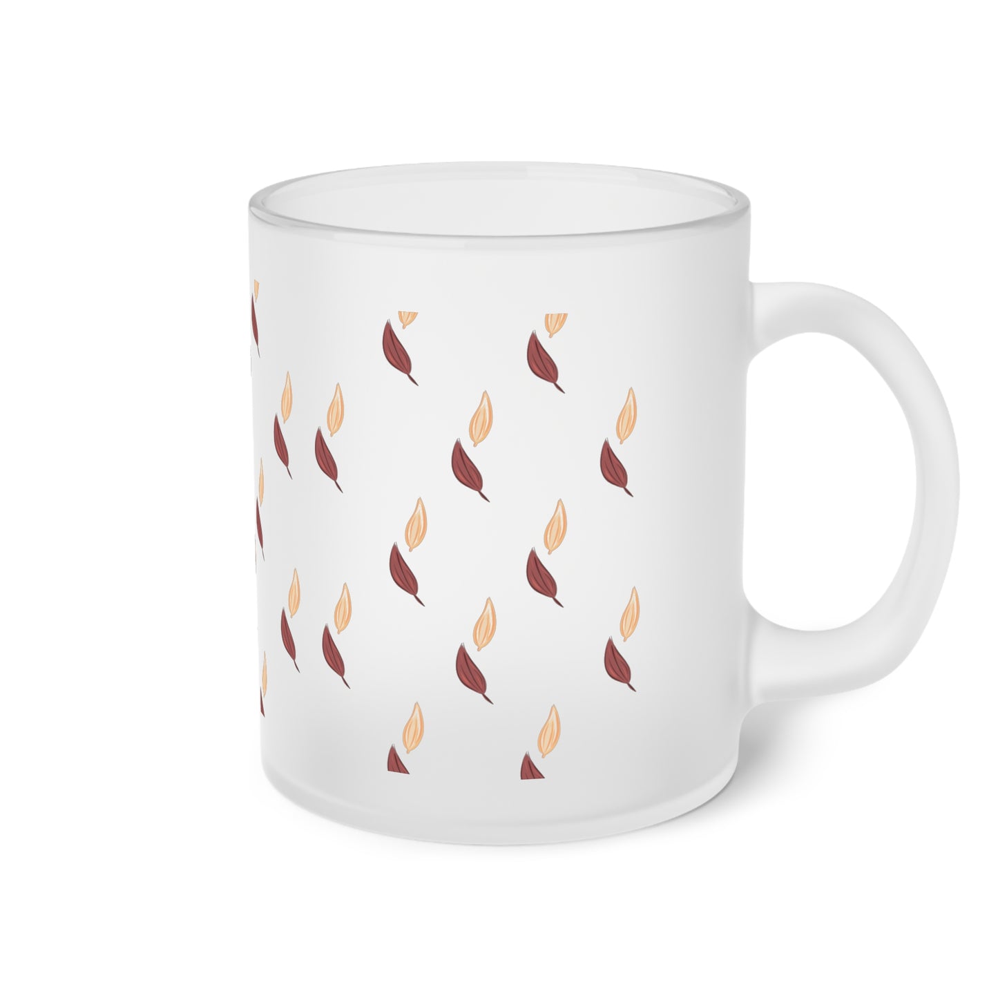 Fall themed Glass Mug