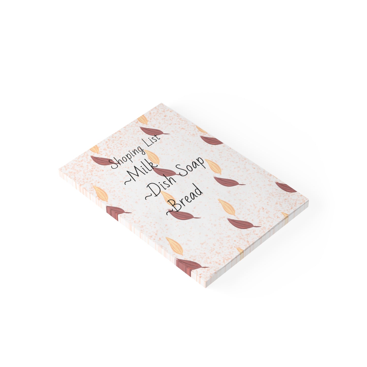 Fall Leaves Autumn Themed Notepad