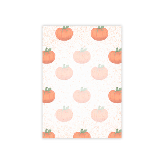 Pumpkin Fall Themed Notepad