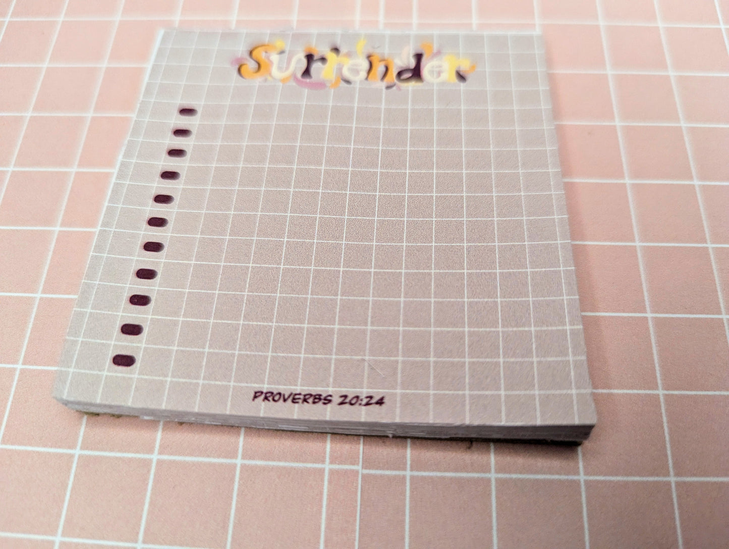 Surrender 2024 Handmade notepad