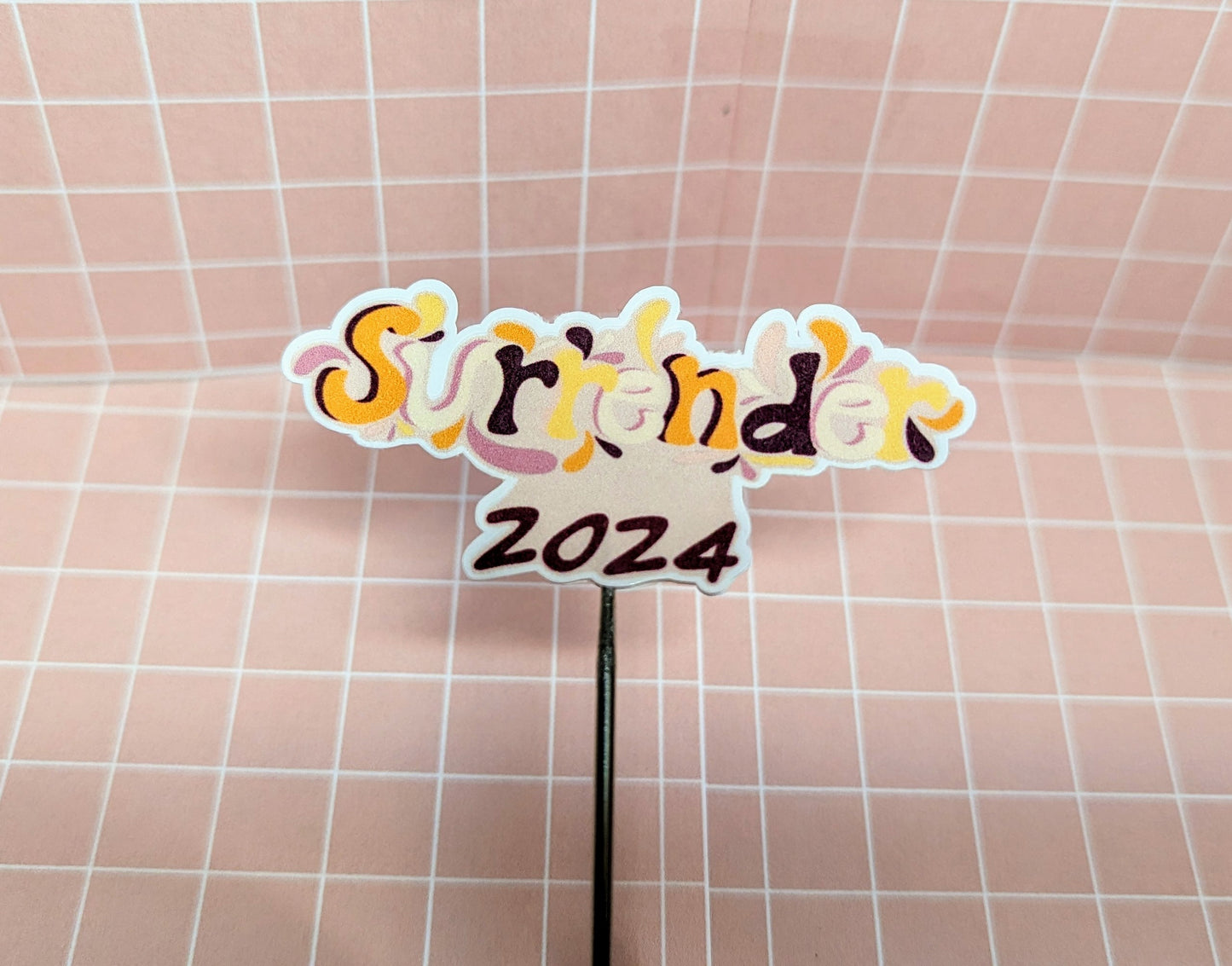 Surrender 2024 Handmade Individual Sticker