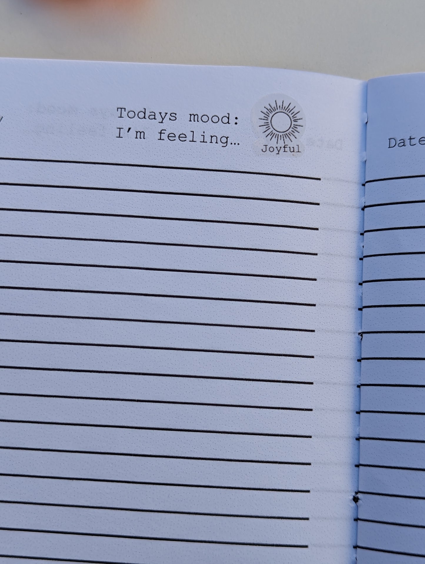 I'm feeling... Mini mood tracking sticker sheet