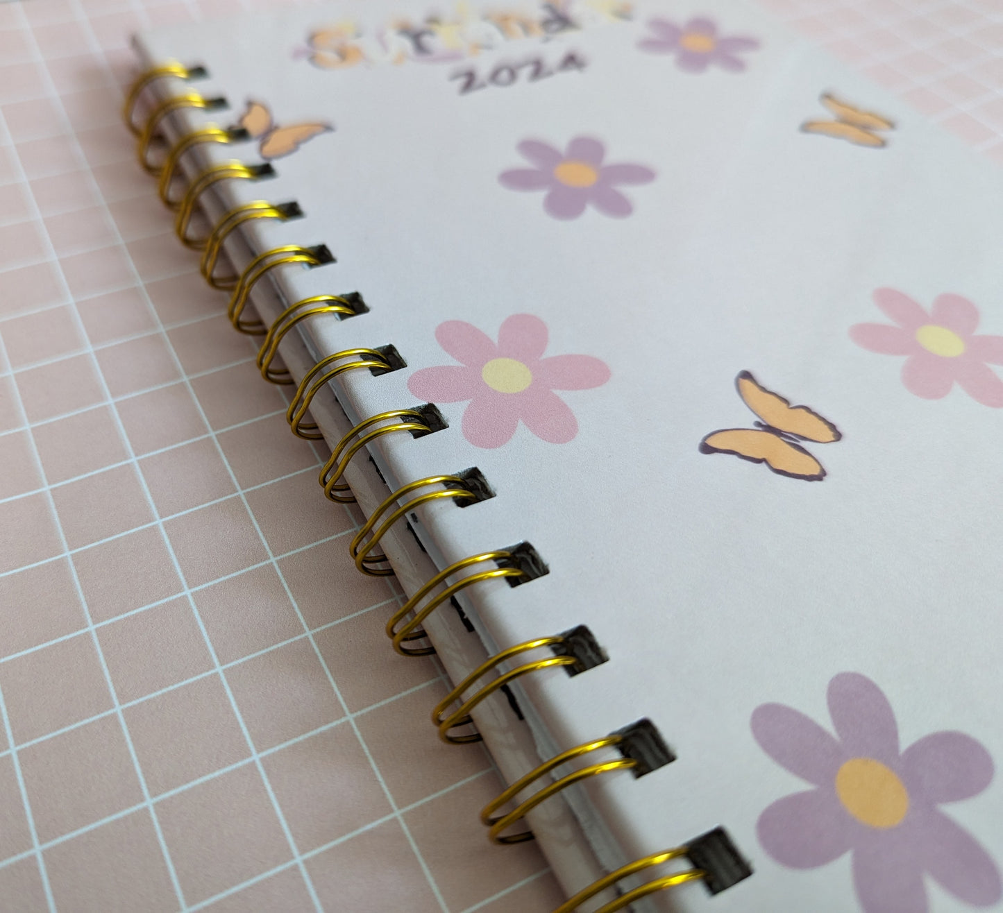 Surrender 2024 Handmade Spiral Bound Journal